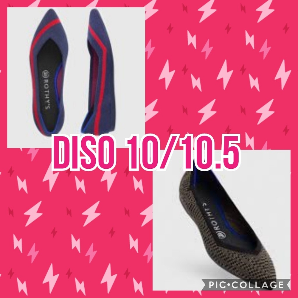 DISO Rothy's 10/10.5 Points!